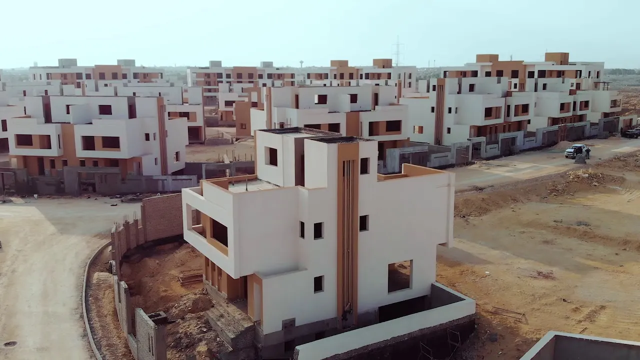 Take the opportunity and get a Twin House with space of 450 meters in Up Ville compound
