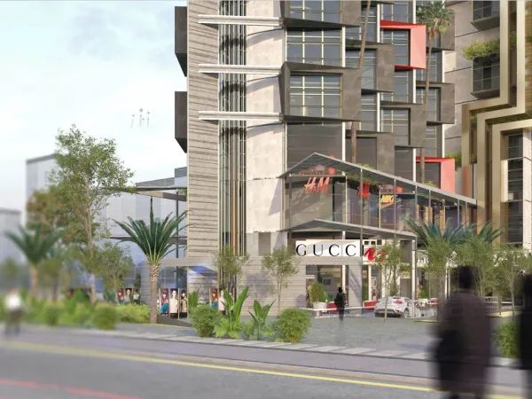 محلات للبيع في مول الكواترو 34 متر