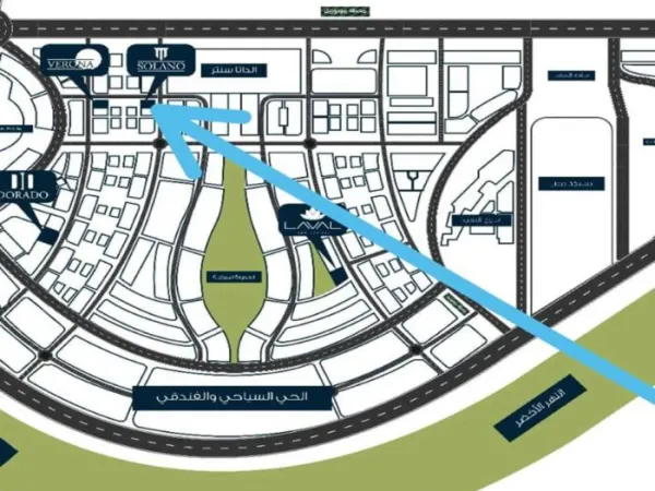 إقتني وحدتك الأن في سولانو العاصمة الجديدة 57 متر