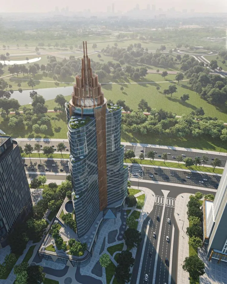 مكتب للبيع 70م في 31 نورث تاور العاصمة الإدارية بتسهيلات فى السداد