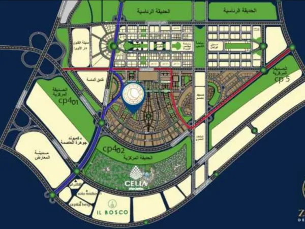 أحصل على محل في ميزار تاور العاصمة الجديدة بمساحة 47 متر