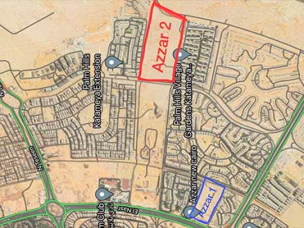 230m Townhouse for sale in a very unique location within Azzar 2 Compound