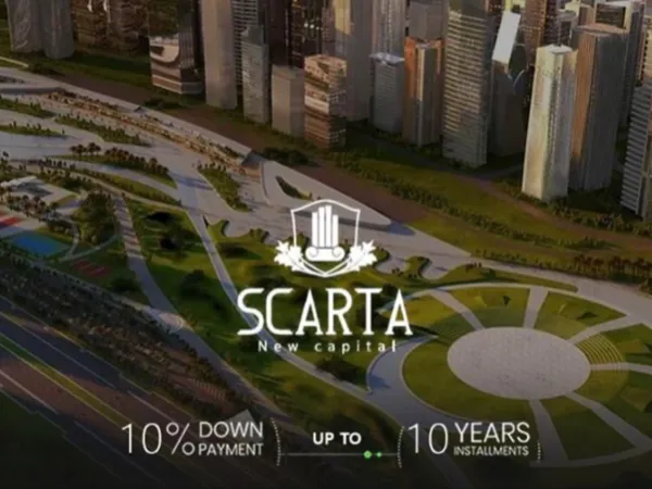 تملك وحدتك بأول قسط في كمبوند سكارتا العاصمة الادارية الجديدة