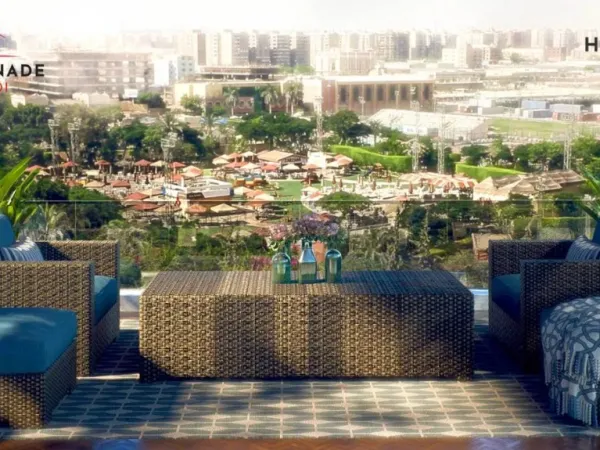 اميز شقه للبيع بكمبوند بروميناد المعادي بمساحة 170 متر