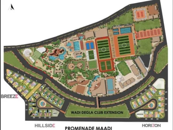 دوبلكس جاهزه للاستلام في بروميناد - تشطيب كامل خاص