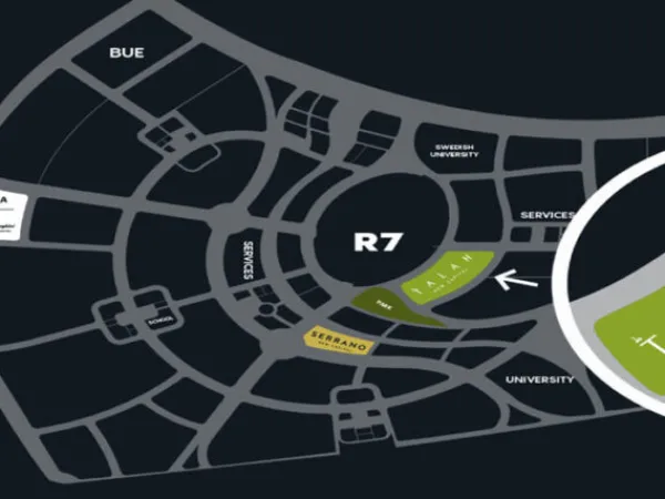 ارخص شقة 110م للبيع فى كمبوند طلة العاصمة