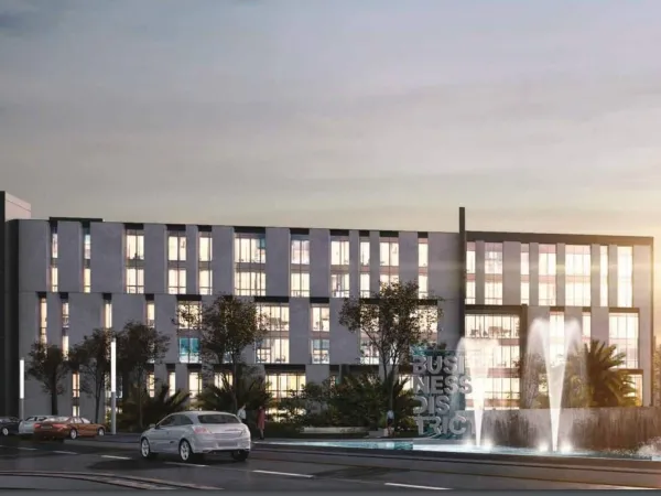 بالقاهرة الجديدة إحجز مكتبك بمشروع بيزنس ديستركت بمساحة 185 متر