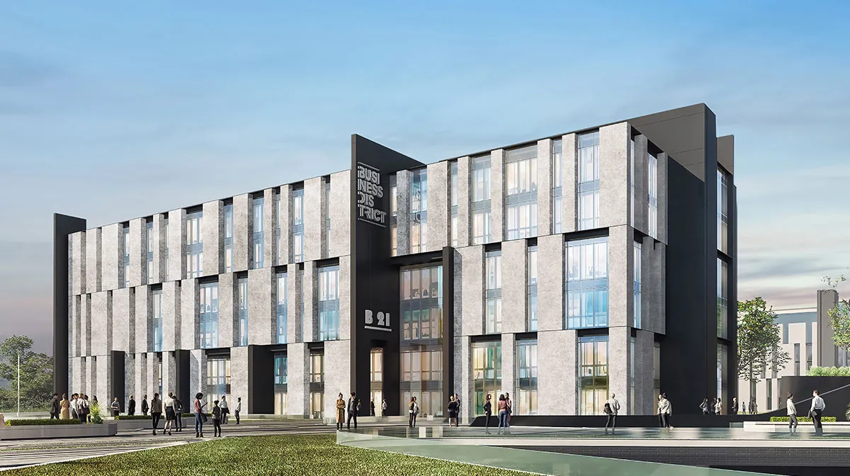 In New Cairo, book Your Office In A Business District Project With 185 Meters