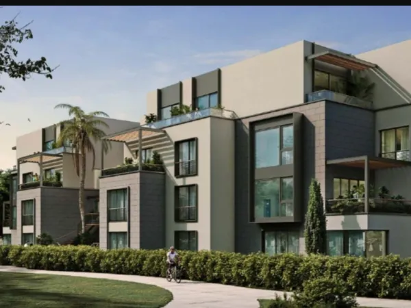 شقه للبيع 140م في كمبوند جاردن ليكس أكتوبر بتسهيلات فى السداد