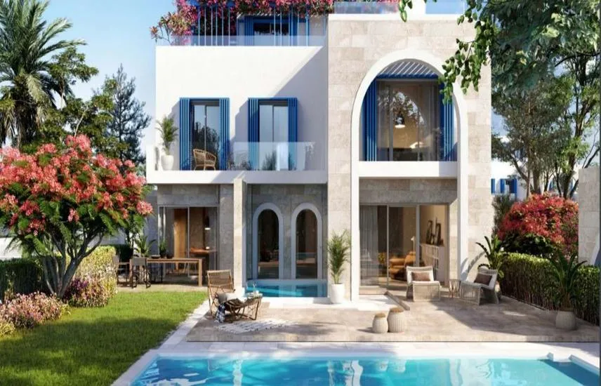For Sale In Installments, A Townhouse 220m In Naia West Sheikh Zayed