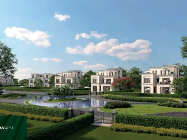 للبيع بالتقسيط تاون هاوس 220 متر في نايا ويست الشيخ زايد