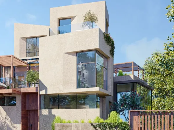 وحدتك بمساحة 180 متر في كمبوند بريف جيتس الشيخ زايد