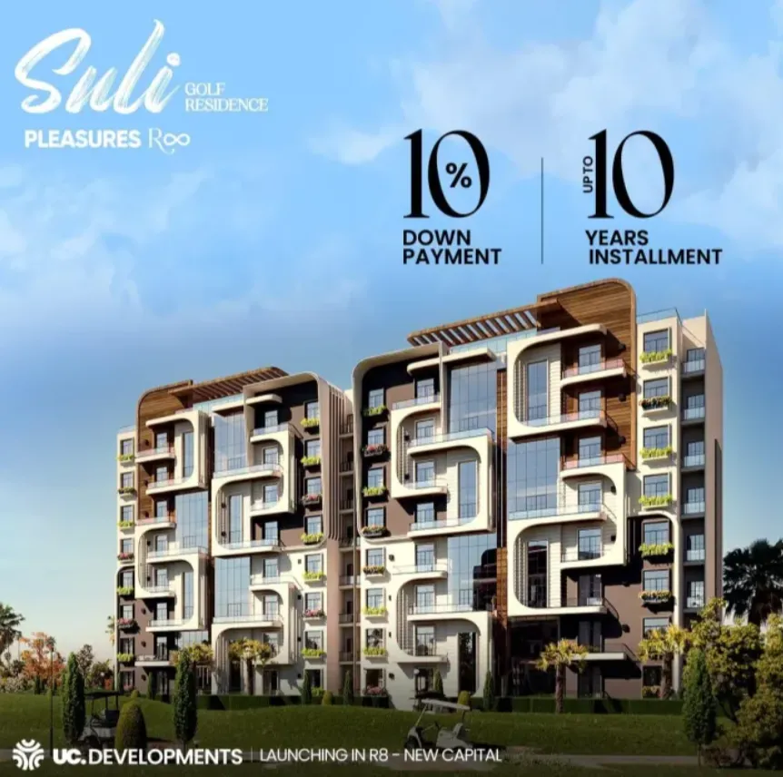 For Sale With Installments, An Apartment 180m In Suli Golf Residence