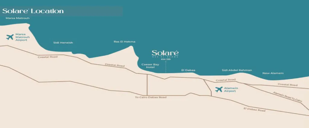 أحصل على شاليه Solare الساحل الشمالي بمساحة 80 متراً