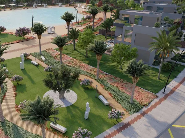 The cheapest 237m Twin House for sale with garden in Saada New Cairo