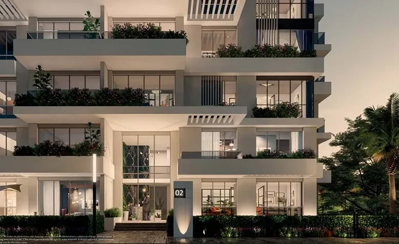 Live in New Cairo in Blue Tree Compound, a duplex with 225m