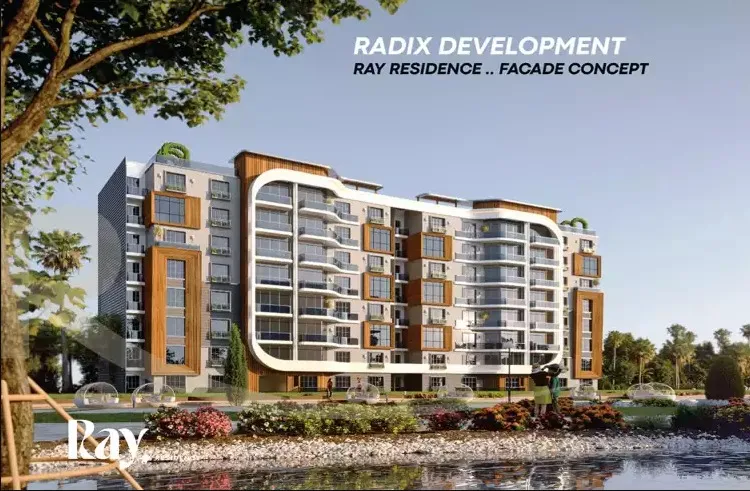 187m Apartment with attractive price and charming view in Ray Residence New Capital
