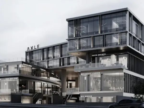 At an attractive price, an office 150m in Axle project