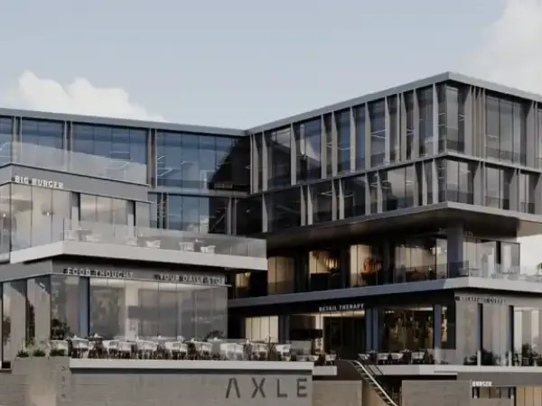 Hurry up to buy your office in New Cairo with 121m in Axle Mall
