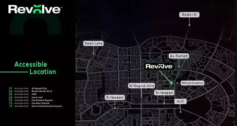 With An Area Of 120 meters Book Your Commercial Unit in Revolve New Cairo