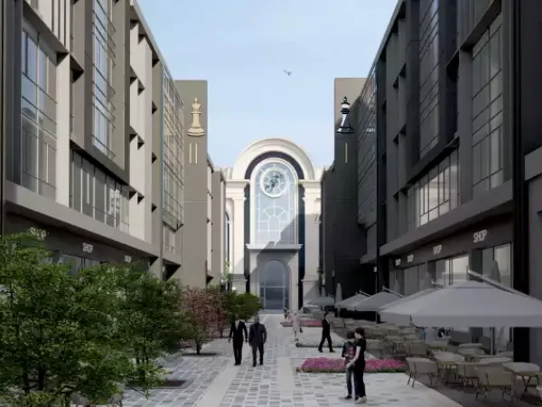 Find out the price of an office with 107m in Chess Field New Cairo Mall