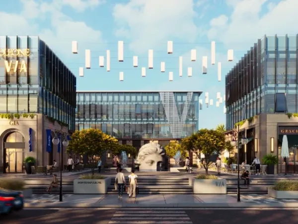 عقارات للبيع فى مول فيا مونتي نابوليوني بمساحة 177 متر