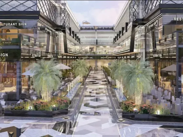 Your shop is 111m in a project on V Terrace New Cairo  Project