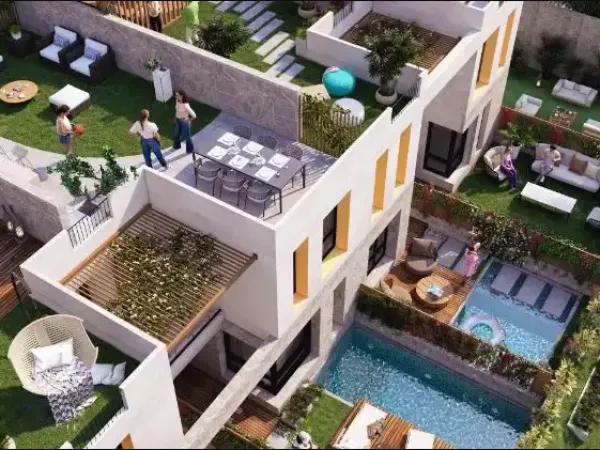 Buy your chalet starting from 100 meters in Lazuli Hurghada Village