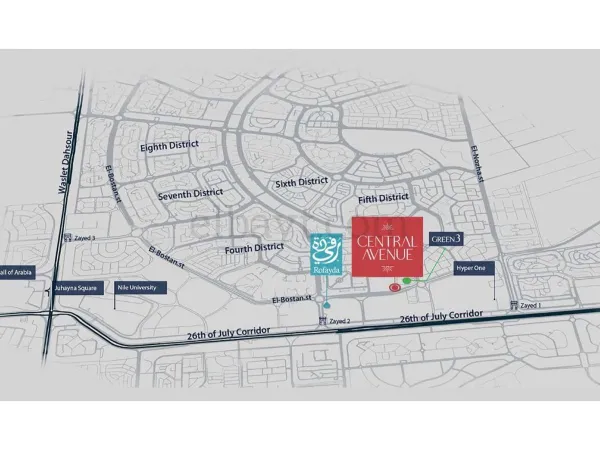 إقتنص الفرصة وأحصل على مكتب بمساحة 155 متر في سنترال افينيو