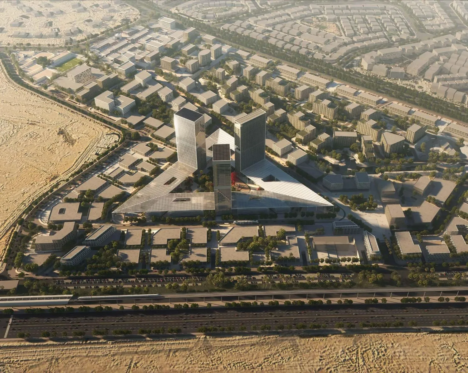 280m Penthouse with attractive price and charming view in Arkan Palm Compound