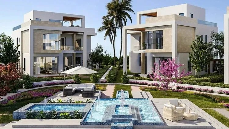 286m Twin House for sale in a very unique location within Majorelle Compound