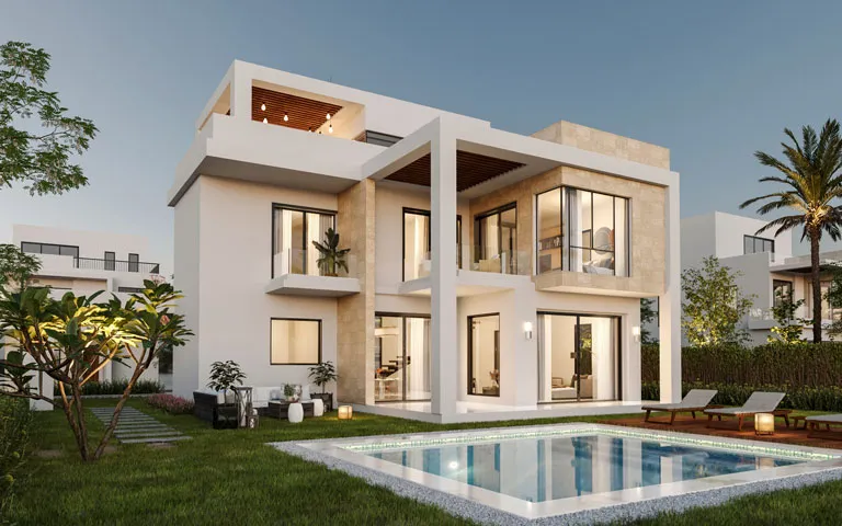 325m attractive Twin House for sale in Majorelle New Zayed Compound with imaginary price