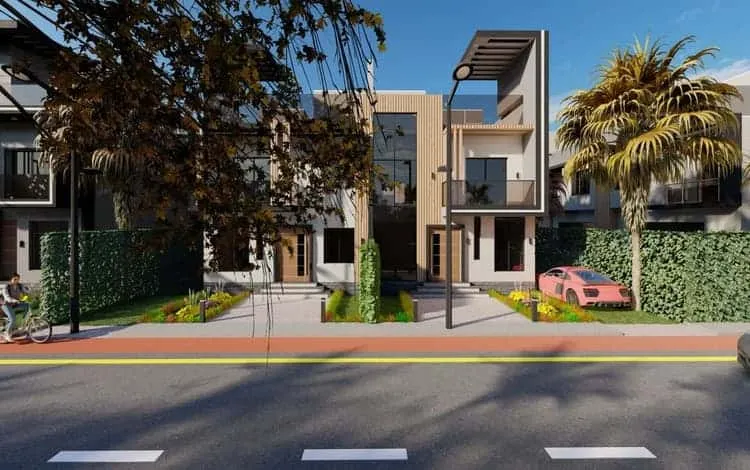 Own a villa in Montania Sheikh Zayed with 243m