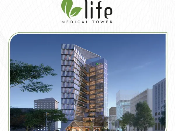 وحدات طبية بمساحة 76 متر للحجز في مول لايف ميديكال تاور العاصمة الجديدة