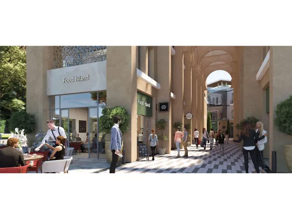 للبيع بالتقسيط محل 66م في لابورتا العاصمة الإدارية