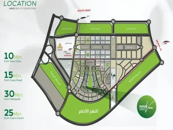 تعرف علي سعر مكتب بمساحة 42 متر في مول ان فيو