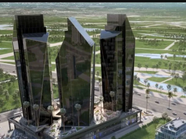 فرصة عظيمة محل 125م مع اقساط على 9 سنوات فى سباير تاور العاصمة الإدارية