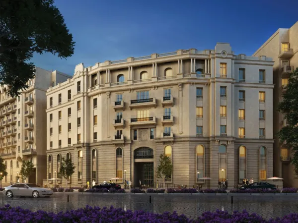 Apartment for sale in Baroque Compound with an area of 110 meters at a very high price per square meter