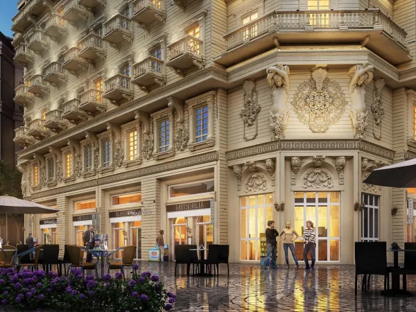 173m Apartment for sale in a very unique location within Baroque Compound New Capital