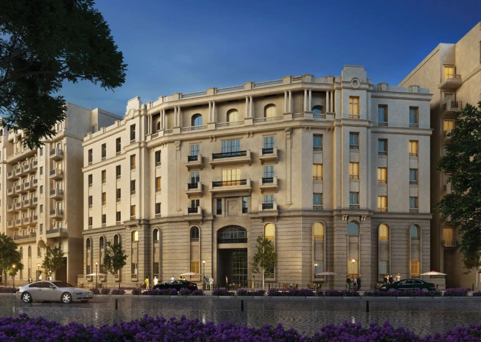 The lowest price for an apartment in Baroque Compound with an area of 187 metres