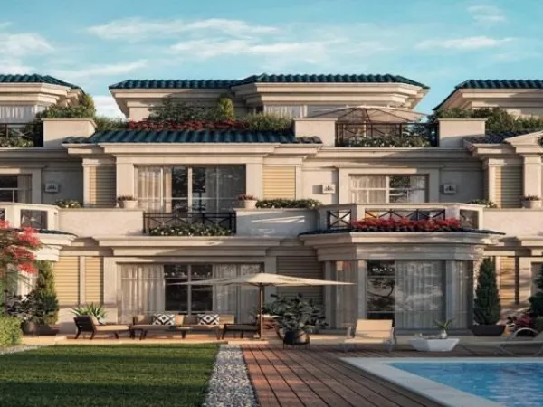 بسعر مغري شقة 140م بكمبوند اليفا ماونتن فيو المستقبل فيو رائع