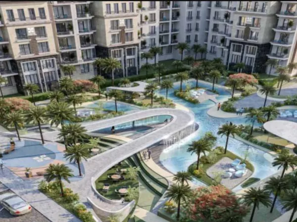 In New Cairo, book your apartment in Cattleya Compound with 117 meters