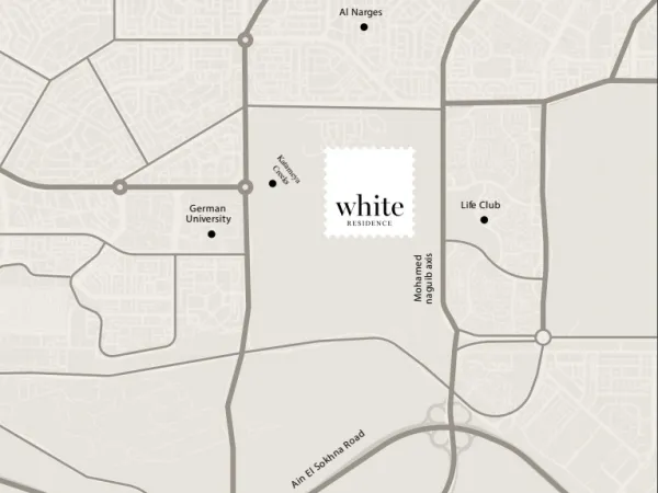 Get An Apartment in White Residence Compound Starting From 120 m²