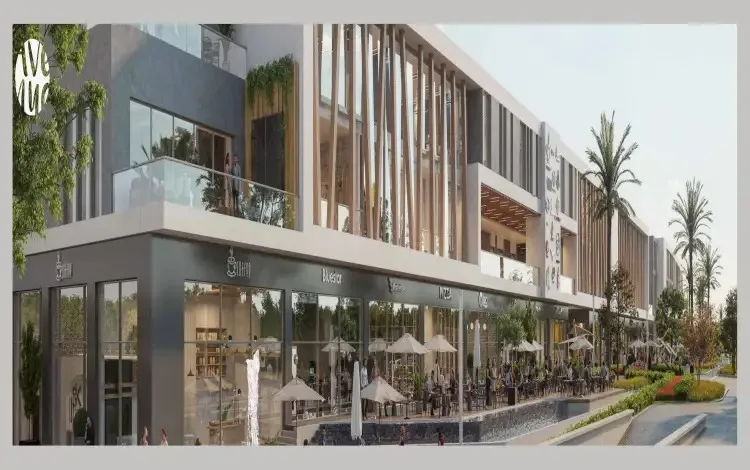 100m attractive Shop for sale in Entrada Avenue Mall New Capital with imaginary price