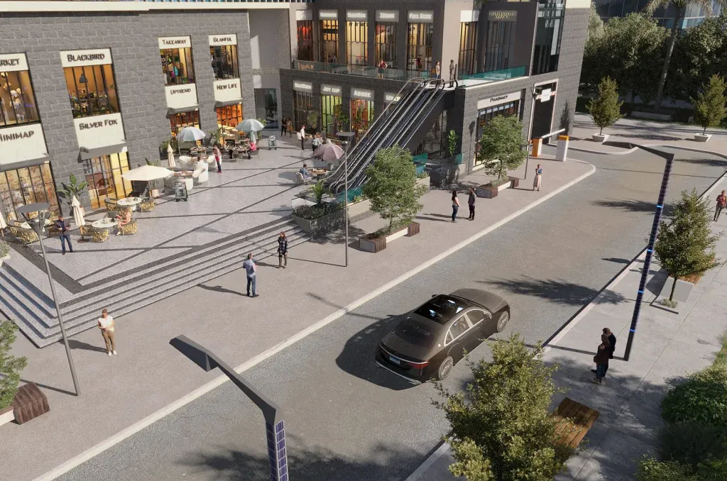 Get a store in Optima Business Complex New Capital with 47 meters
