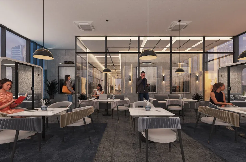 With a 10% down payment, get 190 meter office in Optima Business Complex project
