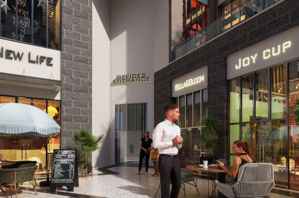 With a 10% down payment, get 190 meter office in Optima Business Complex project