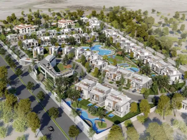 Special offer of 310m Villa for sale in Lake West 3 Sheikh Zayed Compound Cairo Capital with distinctive location