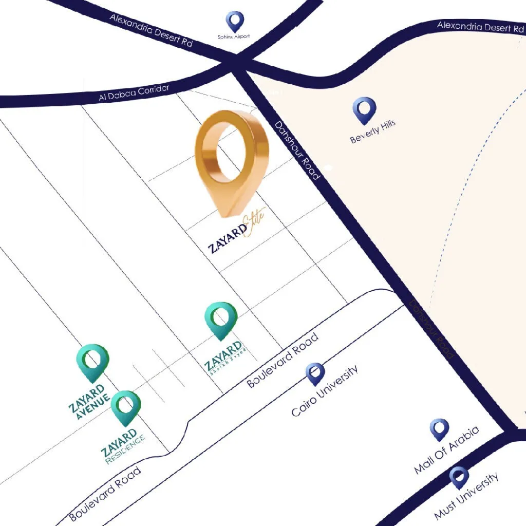 For sale with installments an Twin House of 320 meters in Zayard Elite New Zayed Compound