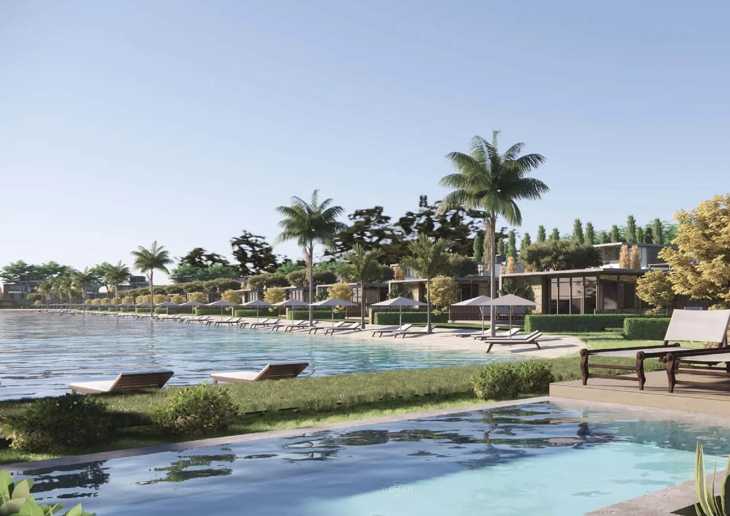 A villa with  347 meters, live in Marsa Baghush North Coast